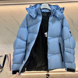 Down Jacket Light Blue & Black 2023