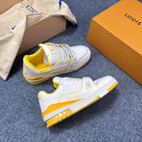 Sneakers White & Yellow Details 2023