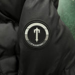 Black Down Jacket Vertical & Back Logo 2023