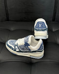 Sneakers Blue New Jeans Style 2024