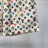 Shorts White & Colorful Monogram 2024