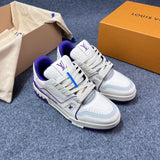 Sneakers White & Purple Details 2023