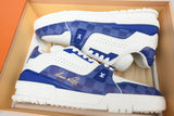 Sneakers White & Blue Square 2024