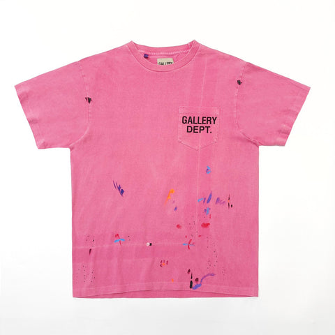 T-Shirt Pink & Paint Style 2024