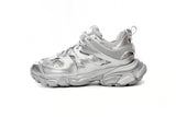 Track Sneakers Silver