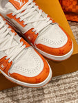 Sneakers White & Orange