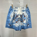 Shorts Light Blue & White 2024