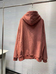 Hoodie Rust Monogram Towel Style 2023