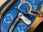 Shoulder Bag Blue Monogram 2024