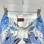 Shorts Light Blue & White 2024