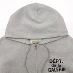 Hoodie Grey Zip-Up 2024