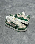 Sneakers Green & Squares 2023