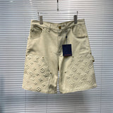 Short Jeans Cream 2024