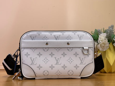 Shoulder Bag White Monogram 2024