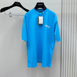 T-Shirt Mini Old Style Logo Blue