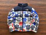 Down Jacket Blue & White 2023