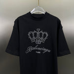 T-Shirt Black & Bling Front Logo 2024