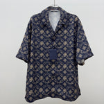 Shirt Monogram Blue & Sand 2023