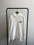 Hoodie White & Classic Logo 2023