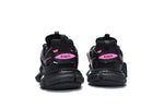 Track Sneakers Black & Pink