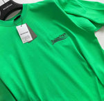 T-Shirt Green & Black Embroidered Logo 2023