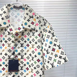 Shirt White & Colorful Monogram 2024