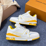 Sneakers White & Yellow Details 2023