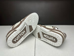 Sneakers White & Dark Brown 2024