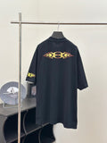 T-Shirt Black & Flames Logo 2024