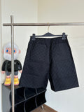 Shorts Black & Monogram 2024