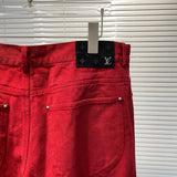 Jeans Red & Black 2024