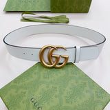 Belt White & Gold Buckle 2024