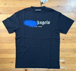 T-Shirt Black & Blue Spray Paint 2024