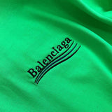 T-Shirt Green & Black Embroidered Logo 2023