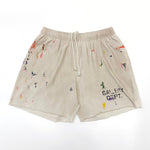 Shorts Cream Paint Style 2024