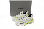 Track Sneakers White & Fluo