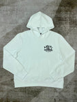 Hoodie White & Records Logo 2023