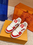 Sneakers White & Red 2023