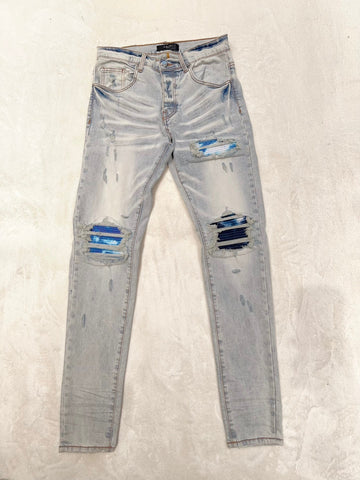 Jeans Light Blue & Blue Patch 2024