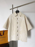 Shirt Cream Square Style 2024