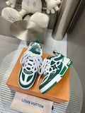 Sneakers White & Green Skater Style 2023