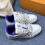 Sneakers White & Purple Details 2023