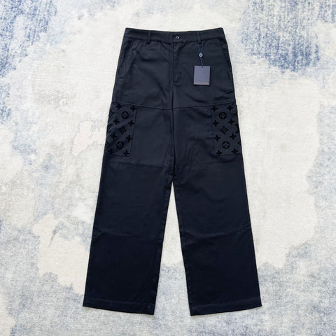 Pants Black Cargo Style 2024