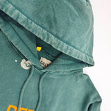 Hoodie Green Paint Style