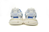 Track Sneakers White & Blue