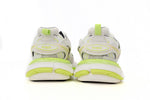 Track Sneakers White & Fluo