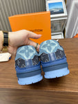 Sneakers Canvas Style Blue 2023