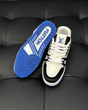 Sneakers White Black & Blue 2024