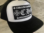 Hat White & Embroidered Logo