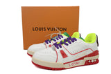 Sneakers White Red & Purple Details 2024